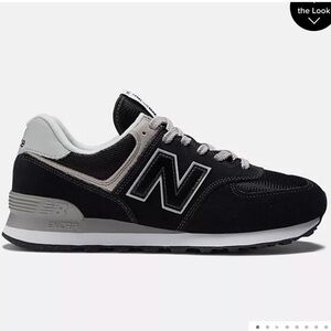 New Balance Black and White Casual 574 classic Sneakers